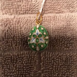 NWT Green Faberge Pendent